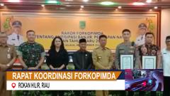 BUPATI ROHIL PIMPIN RAKOR FORKOPIMDA TENTANG ANTISIPASI BANJIR, PERSIAPAN NATAL DAN TAHUN BARU 2023